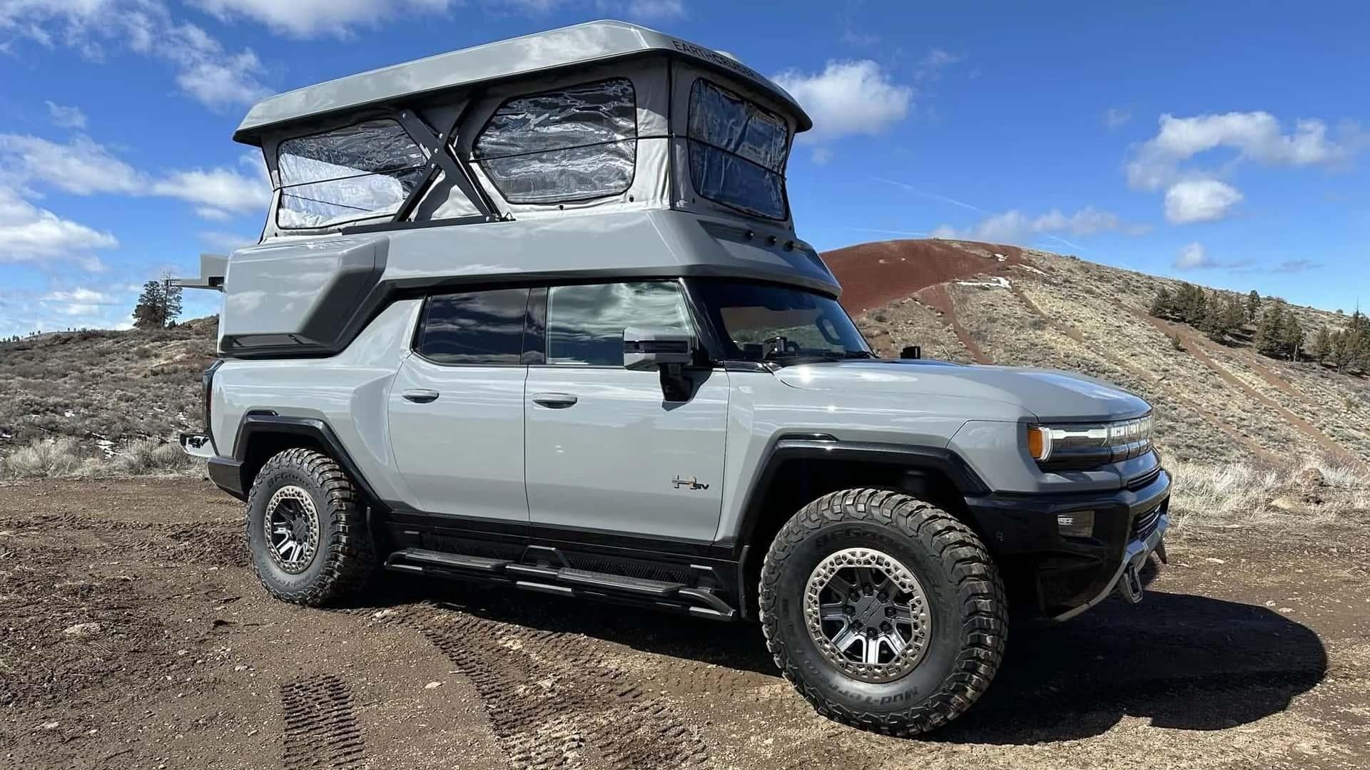 悍马 ev露营车,卖多少钱你愿意为它买单