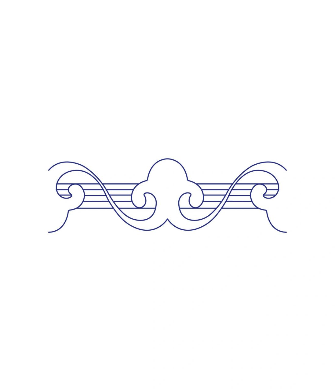 传统图案-花边纹样(24)    花边纹样大多是装饰在服饰边,衣领,袖口,裤