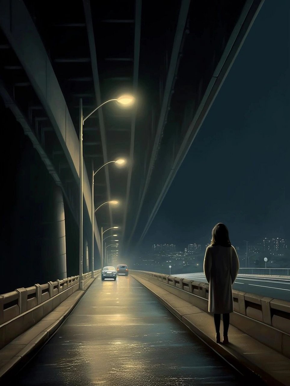 背影图片 替大家试过了 差不多三个月就能适应一个人的离开 狠狠断联