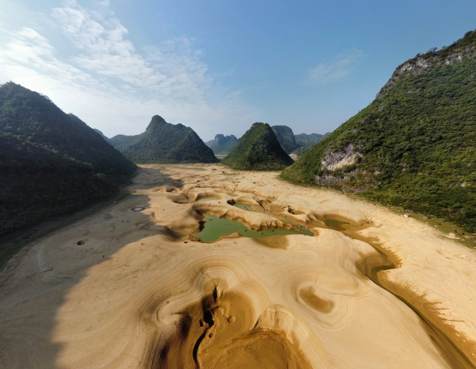 徒步露营胜地-南宁隆安更望湖 南宁下面有个县城,叫隆安县,隆安下面有