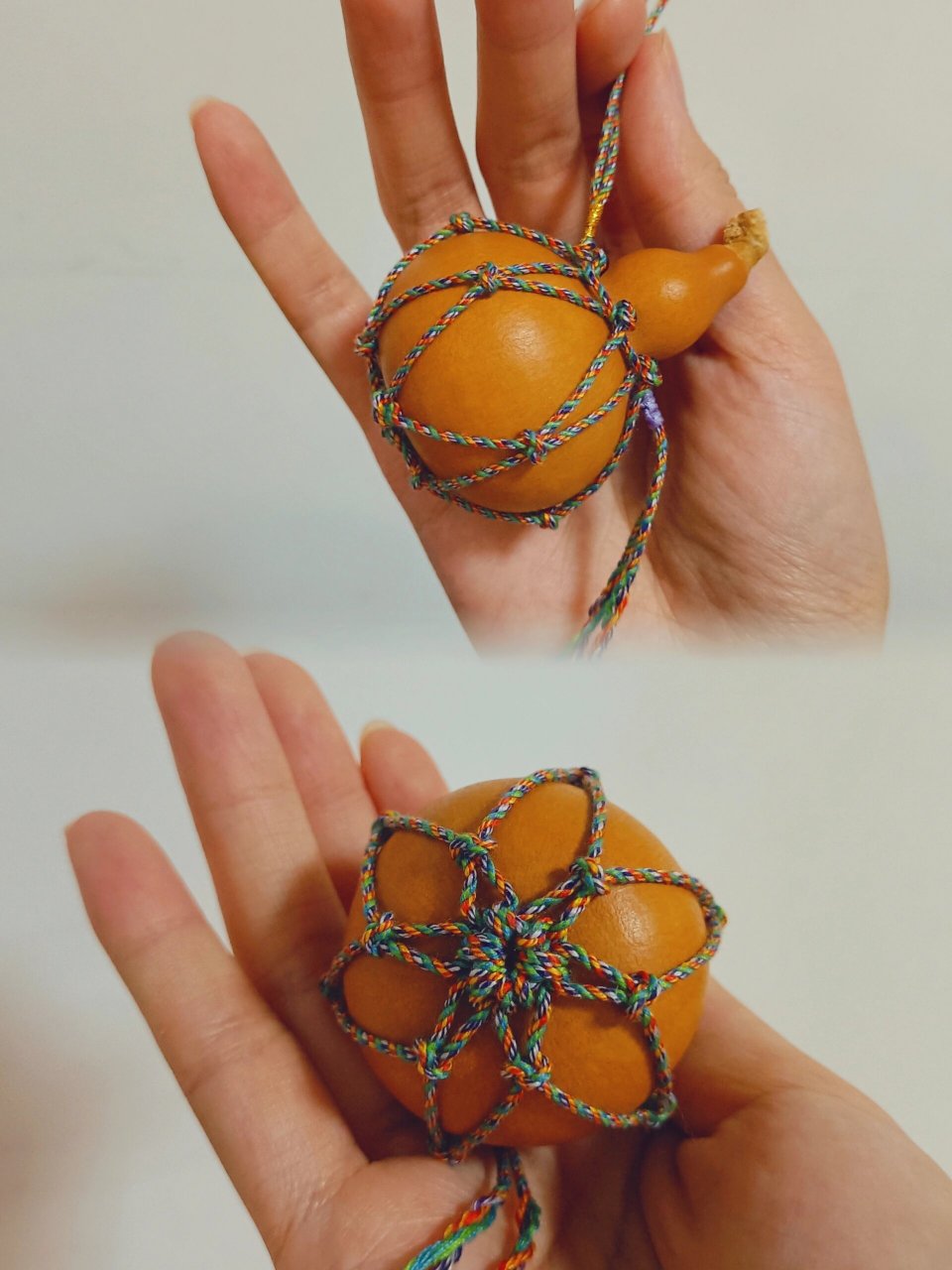 给葫芦编一个网兜吧 葫芦网兜