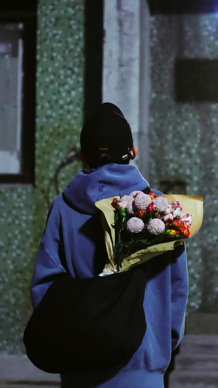 少年背花(各种画幅,无水印自取) #易烊千玺##祝一爱叨叨