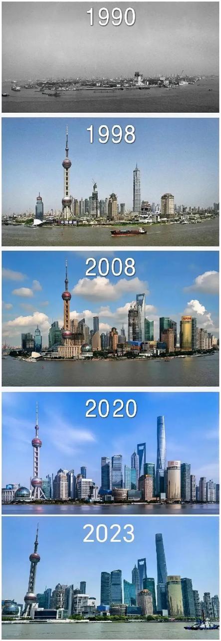 【老照片】浦东30年今非昔比. 就是中国改革发展的焦点和代表.