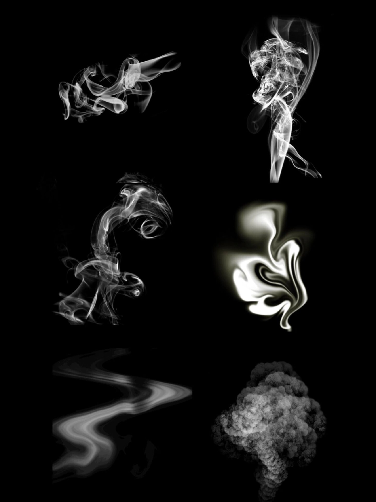 白色烟雾|20款|97免扣素材