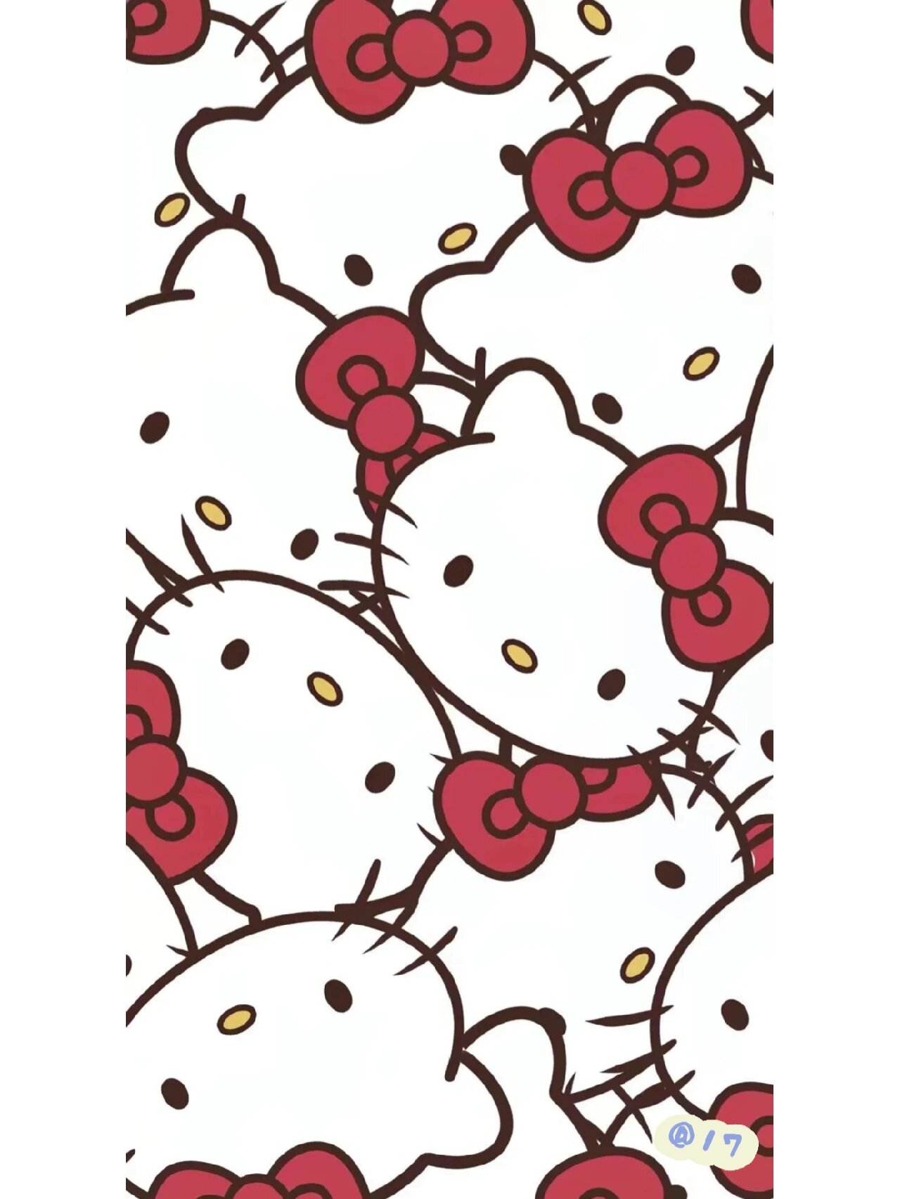 hellokitty背景图