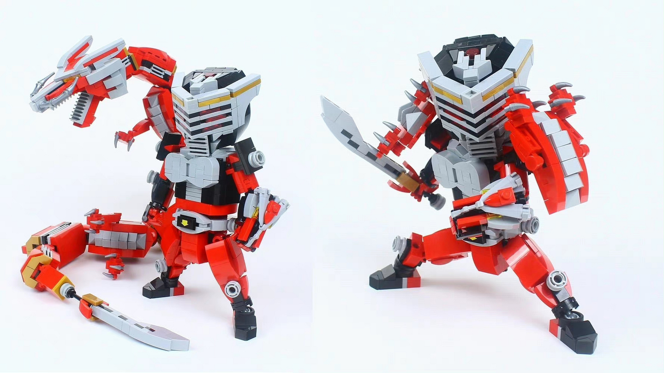 转载～谢谢点赞～谢谢关注～作者:日本乐高大神moko的假面骑士moc