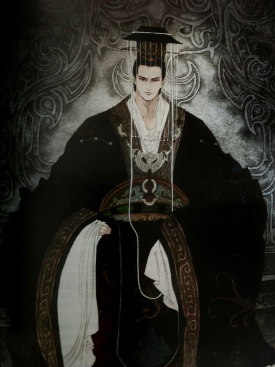 这本书里记载,秦始皇就是一米九几身高,眉目狭长,高鼻梁,声音低沉