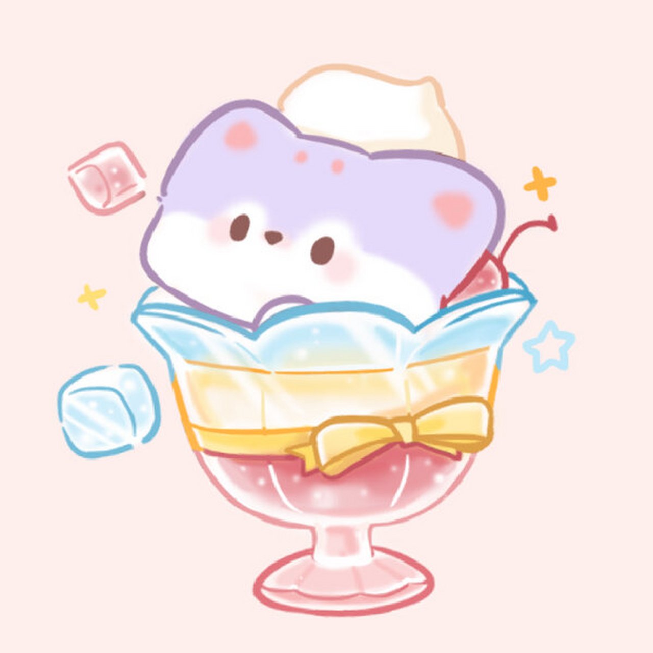 可爱小狗果冻 头像分享 新的一周来一个可爱的小果冻吧