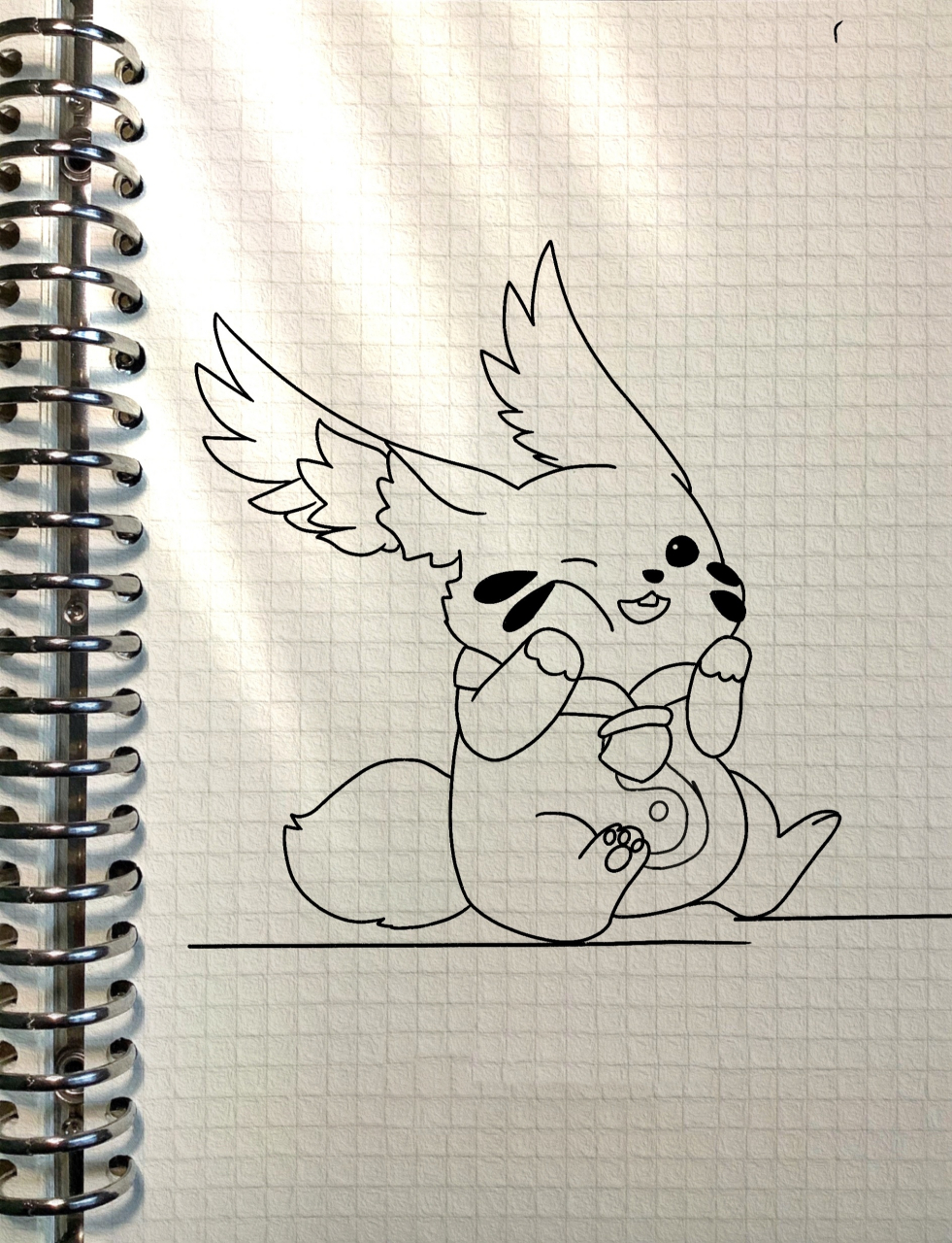 简笔画——梦奇(内有过程) 我方水晶正在被攻击