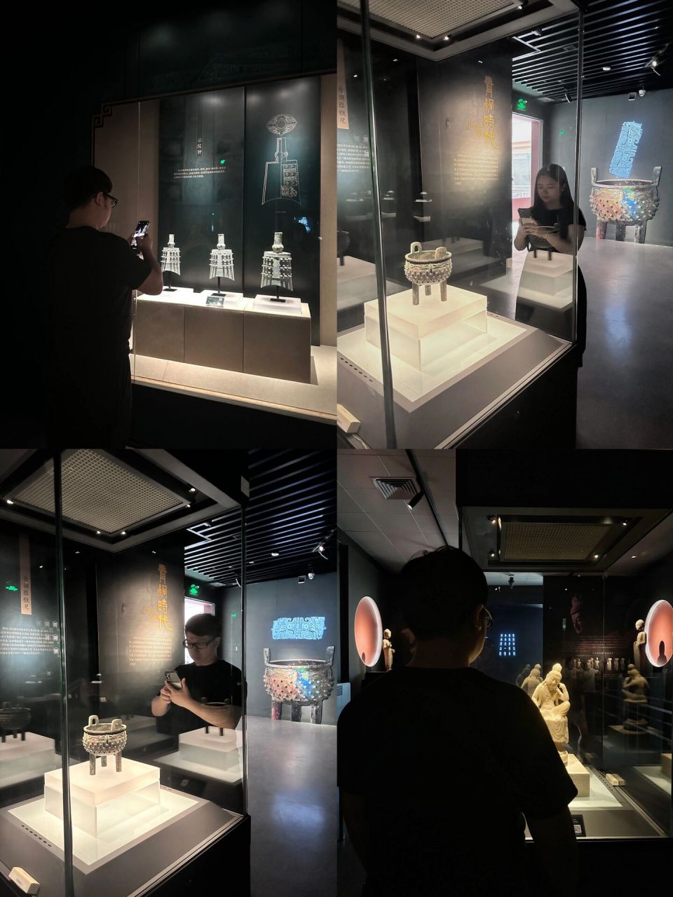 东莞博物馆国宝归来圆明园十二生肖兽首展出 今天第一天展览,东莞博物