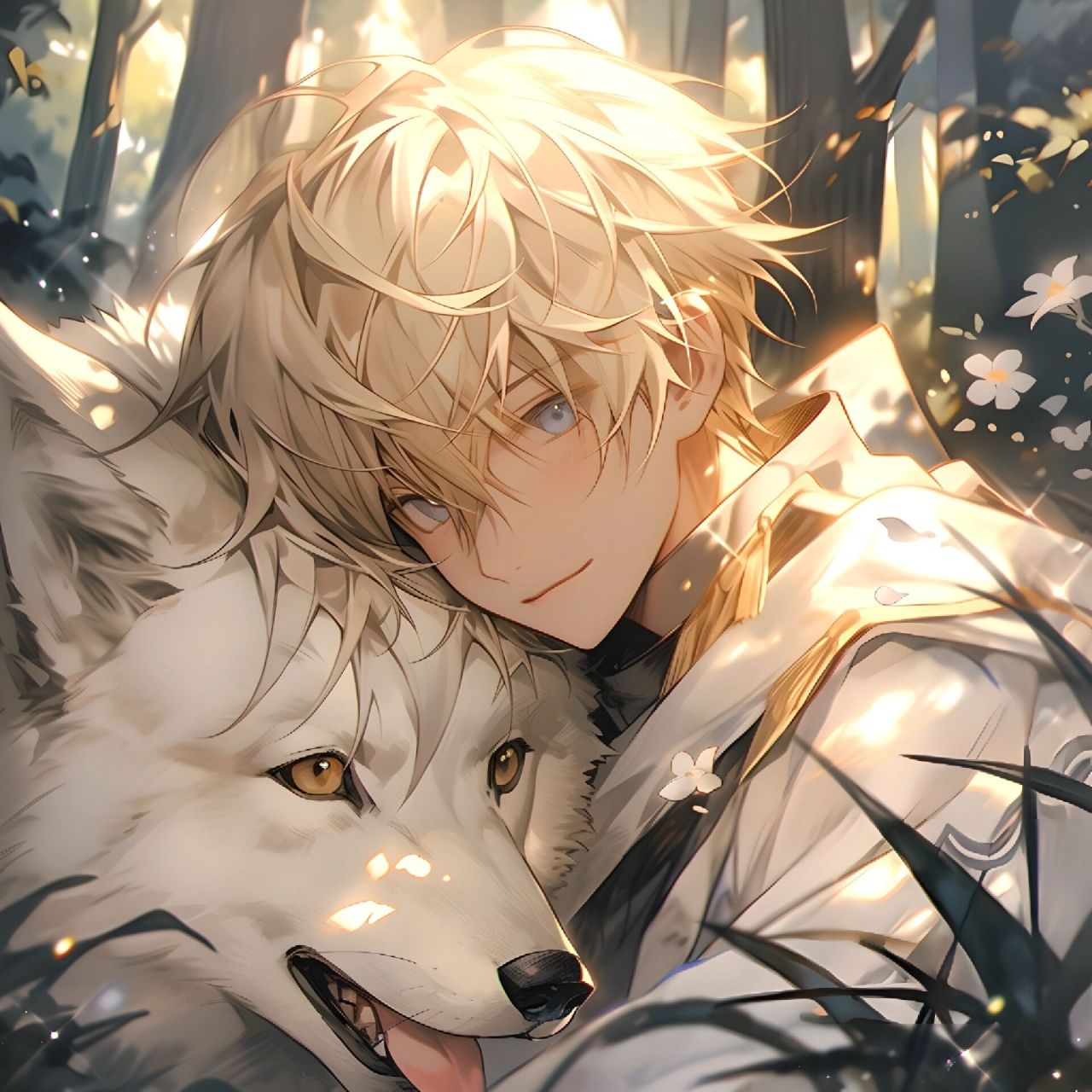 金色系动漫男头‖动漫风格男生头像