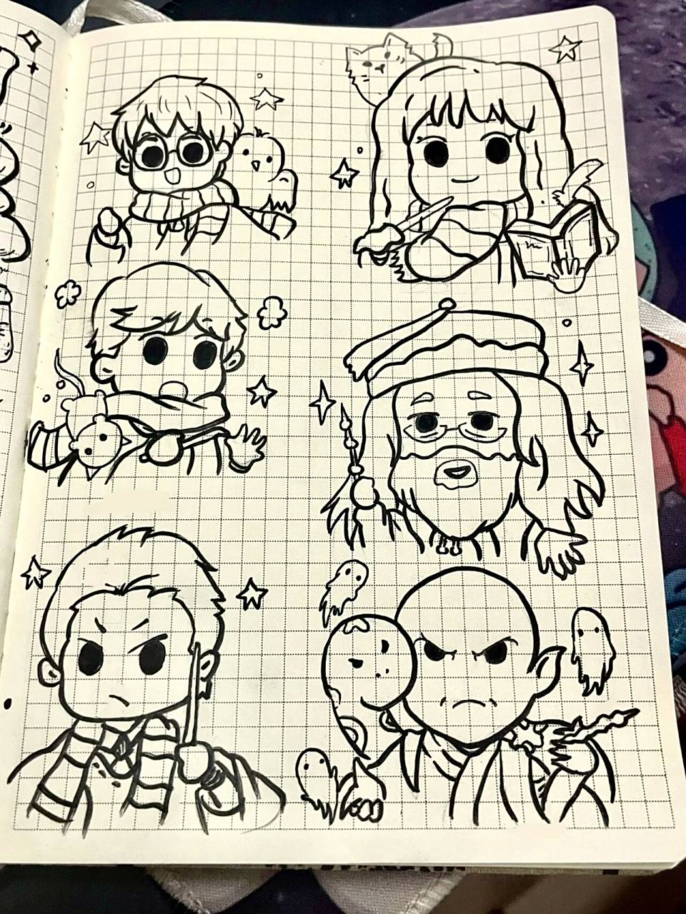 哈利波特|简笔画