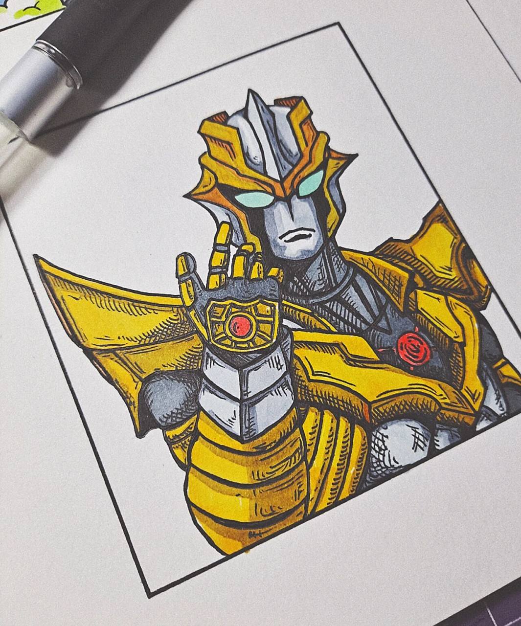 随手画阿布索留特 塔尔塔洛斯 塔尔塔洛斯也叫小金人,是新时代创造出