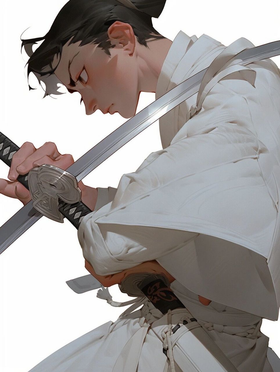 白衣少年|关于我心中的剑仙李白  银鞍照白马,飒沓如流星