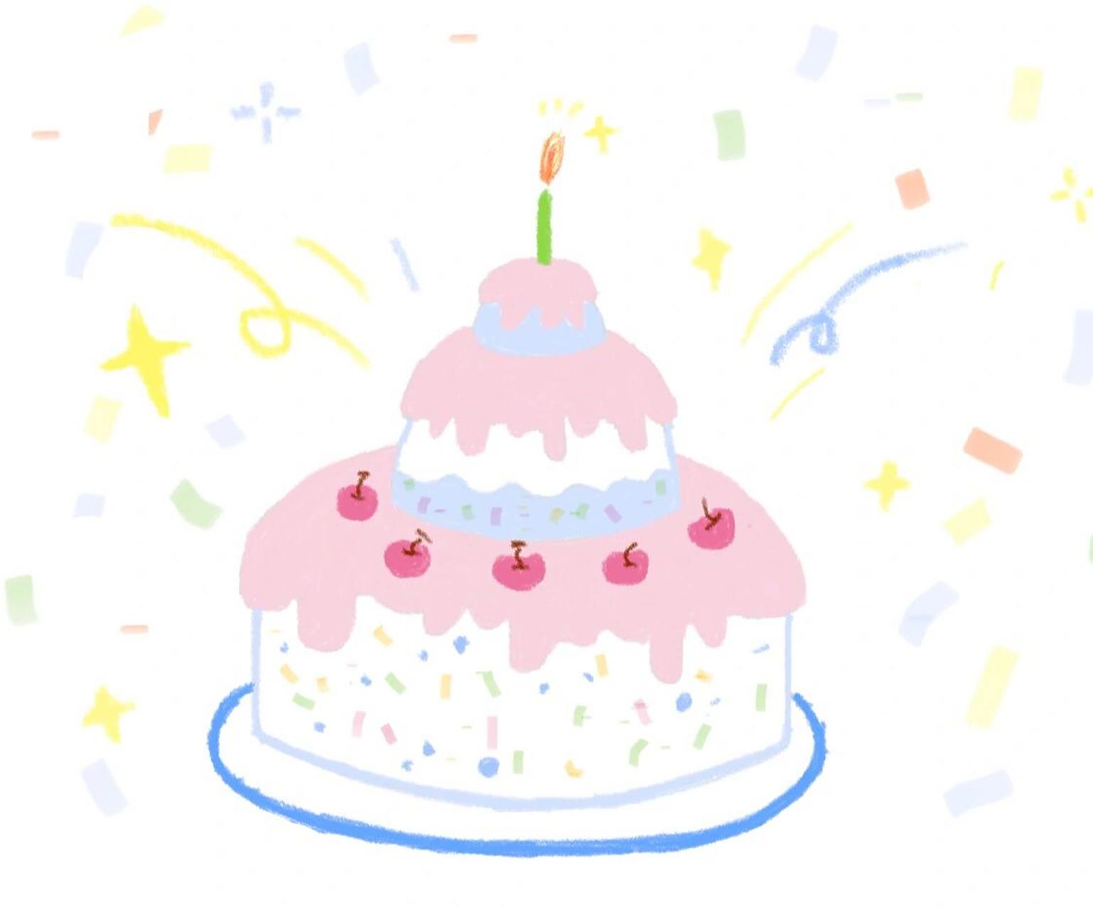 蛋糕颜色可随意发挥(不超过3个色比较和谐) 3.