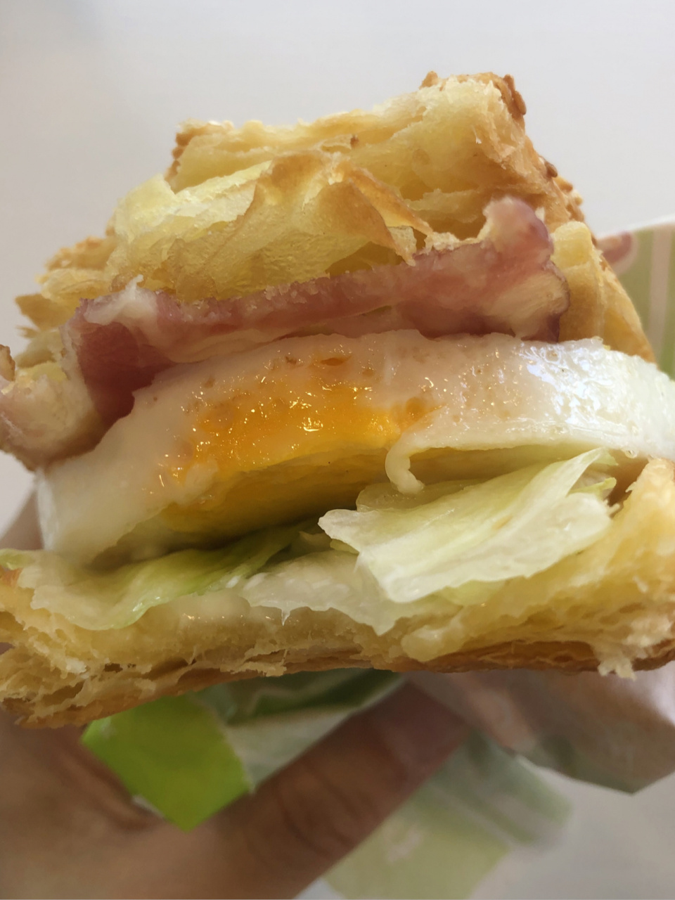 我怎么才吃过肯德基法风烧饼6015太好吃了01 昨天发现kfc的法风