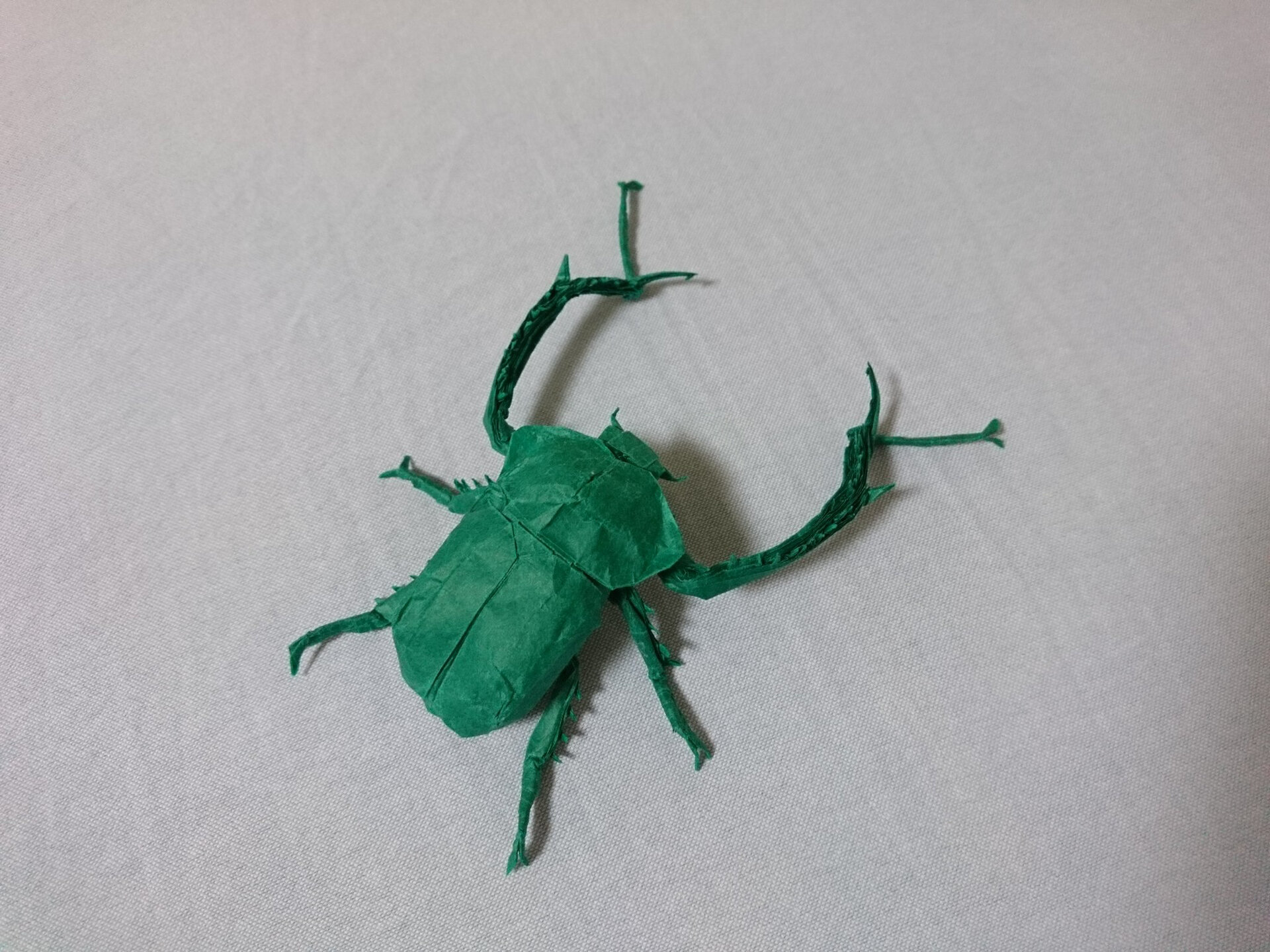 今井辛太中国阳彩臂金龟折纸教程