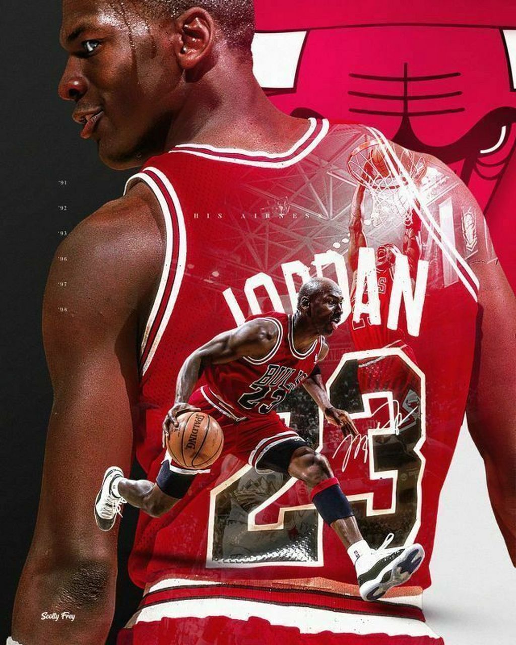 乔丹壁纸合集5 喜欢的朋友 新朋友先关注我 评论区告诉我