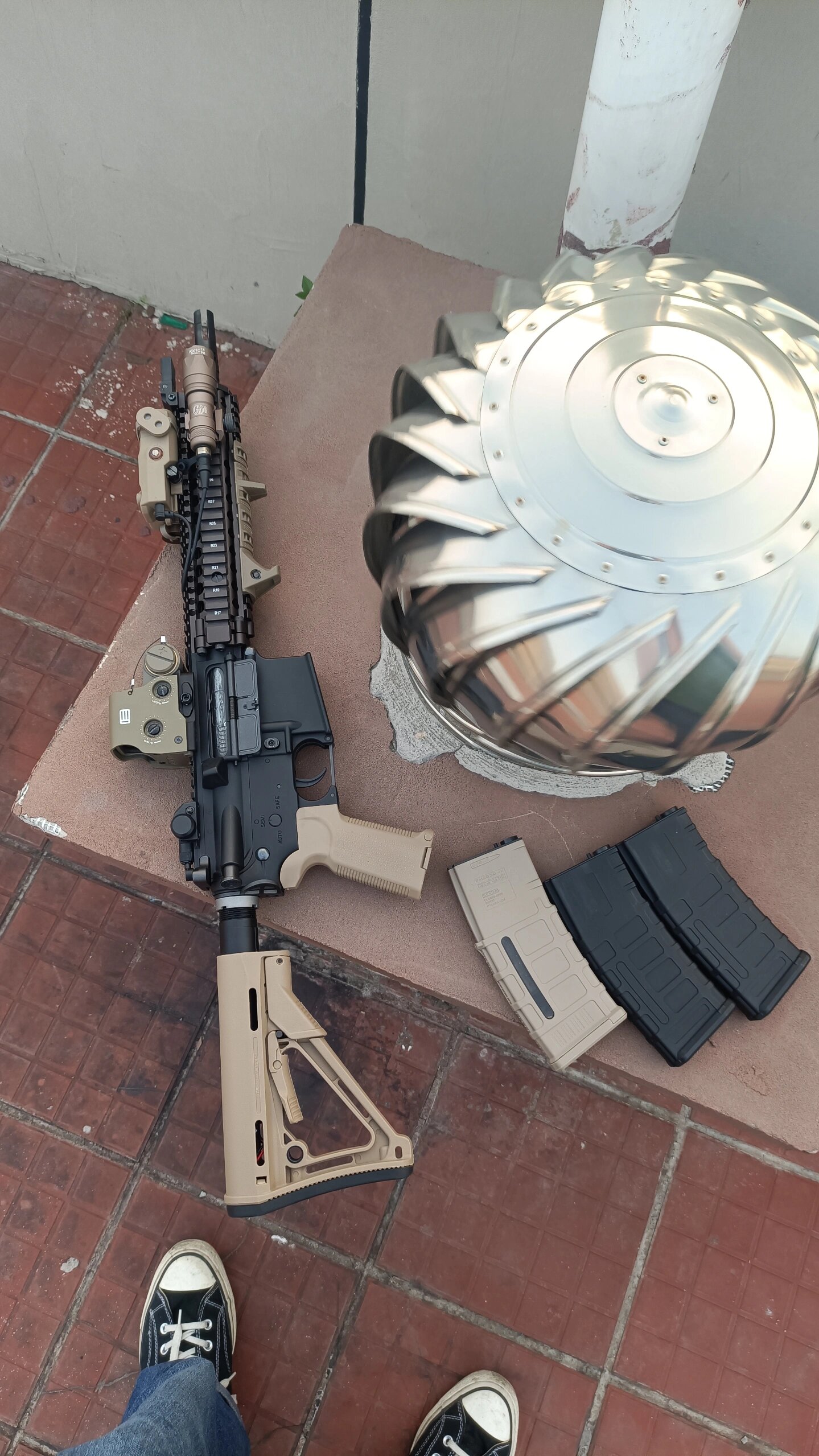 mk18 mod1不可发射模型展示