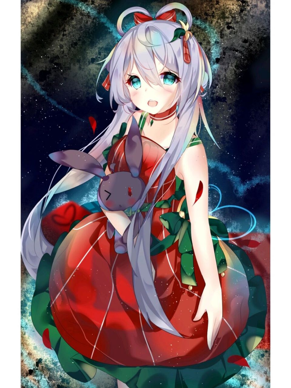 洛天依壁纸-高清无水印   我们天依超美哒