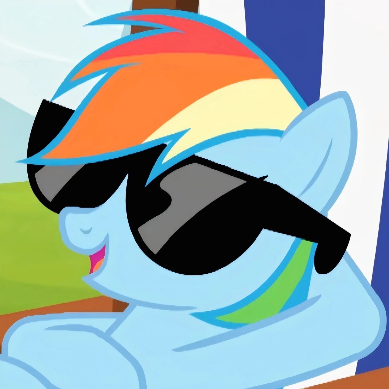 小马宝莉~云宝黛西(墨镜篇)