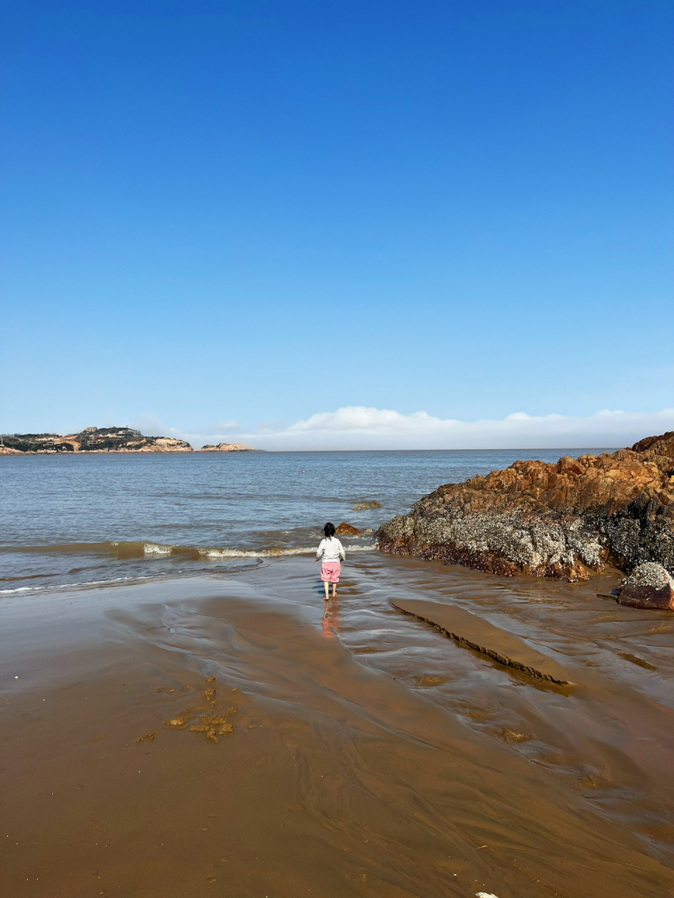 99舟山朱家尖岛除了有南沙,东沙可以玩沙看海,这个免费的小众沙滩