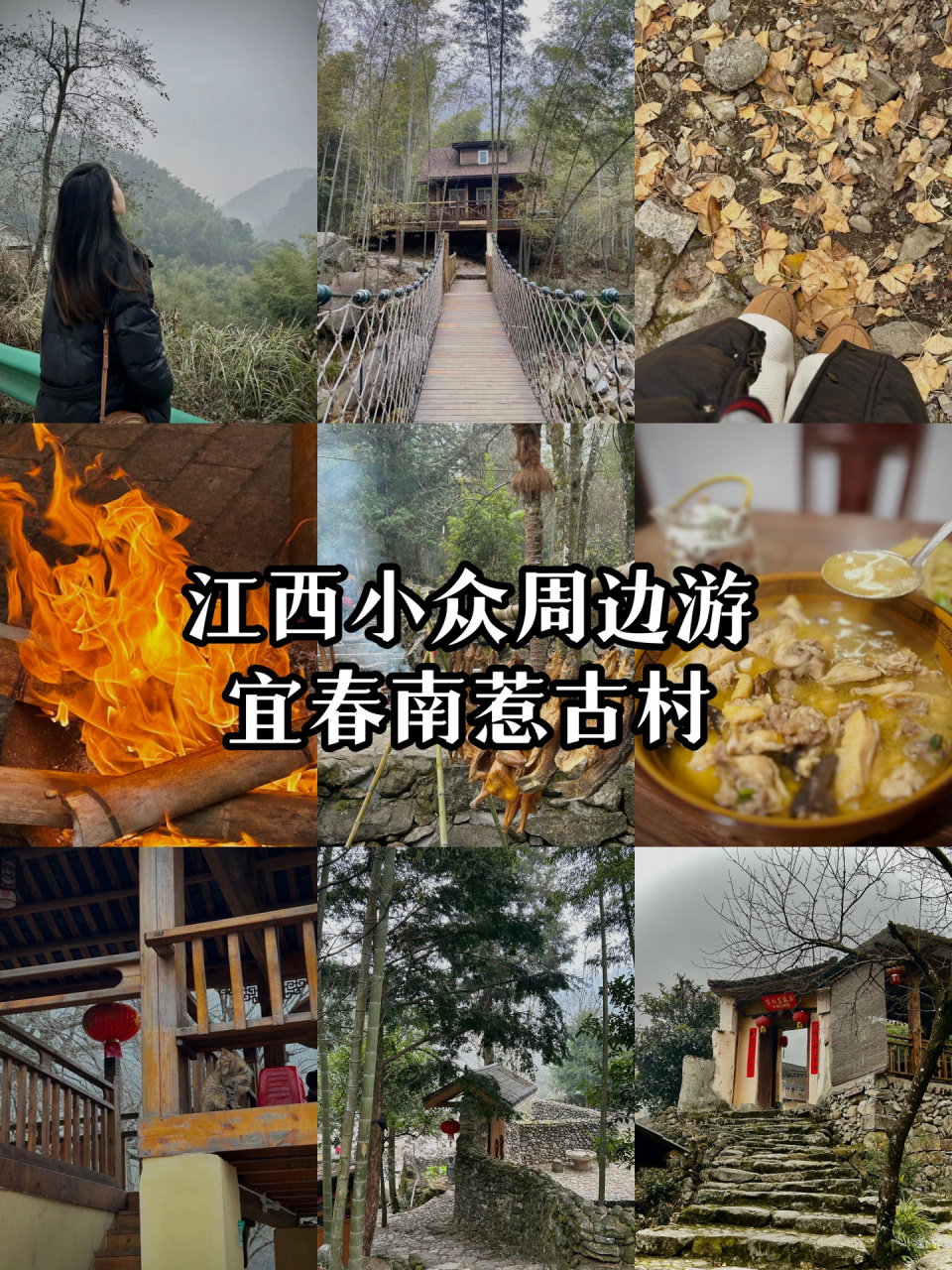 宜春周边|南惹古村 明月山下的一个原生态小村庄 有唐朝千年的古杏 有