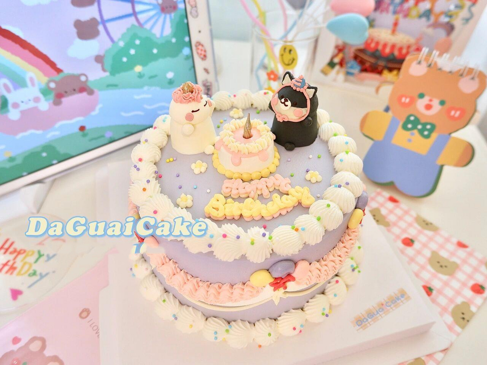 马嘉祺19岁生日快乐 北京定制生日蛋糕 9015马嘉祺生日快乐