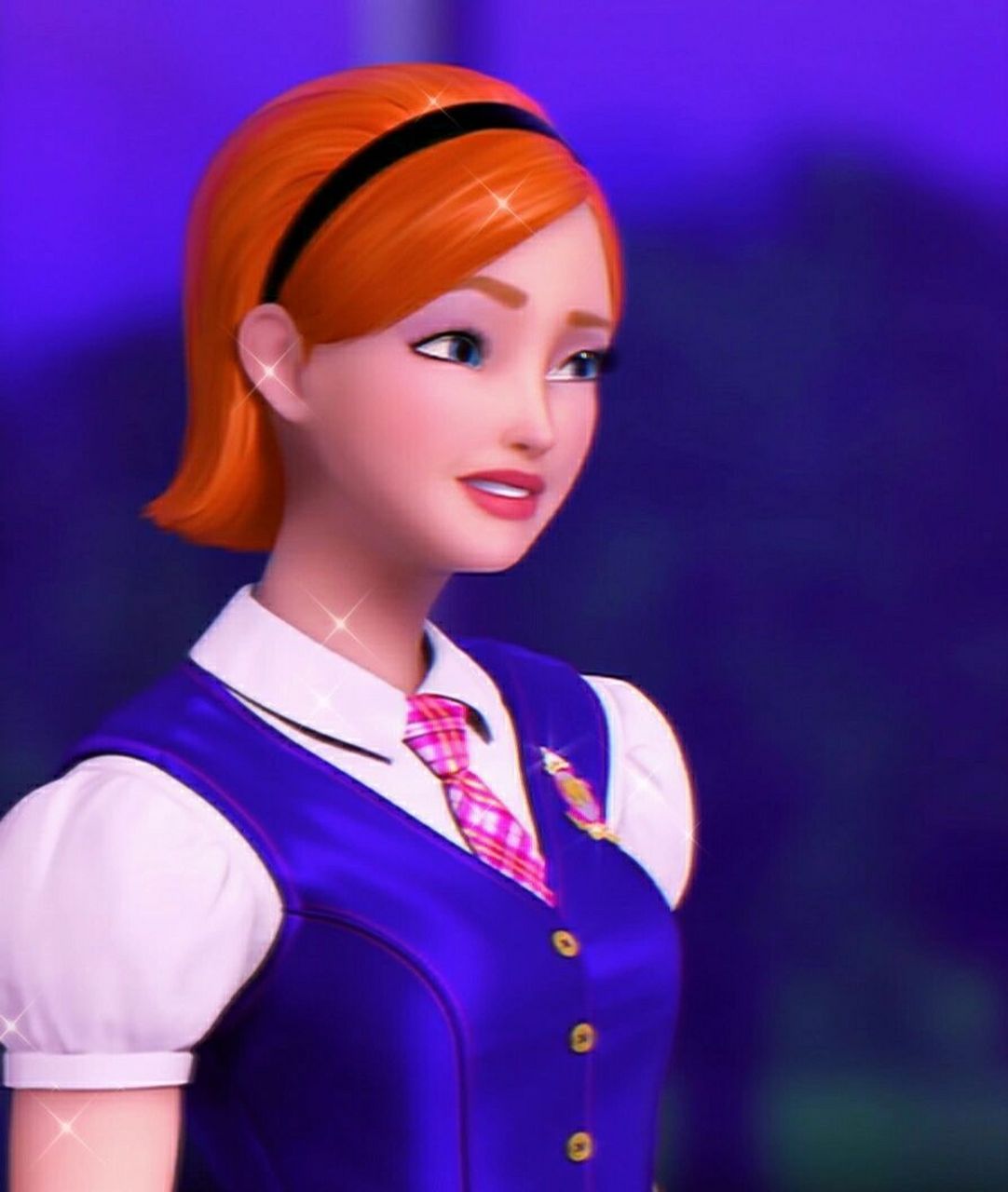 【芭比公主头像】9778 选自《芭比之魅力公主学院》96 第二期啦