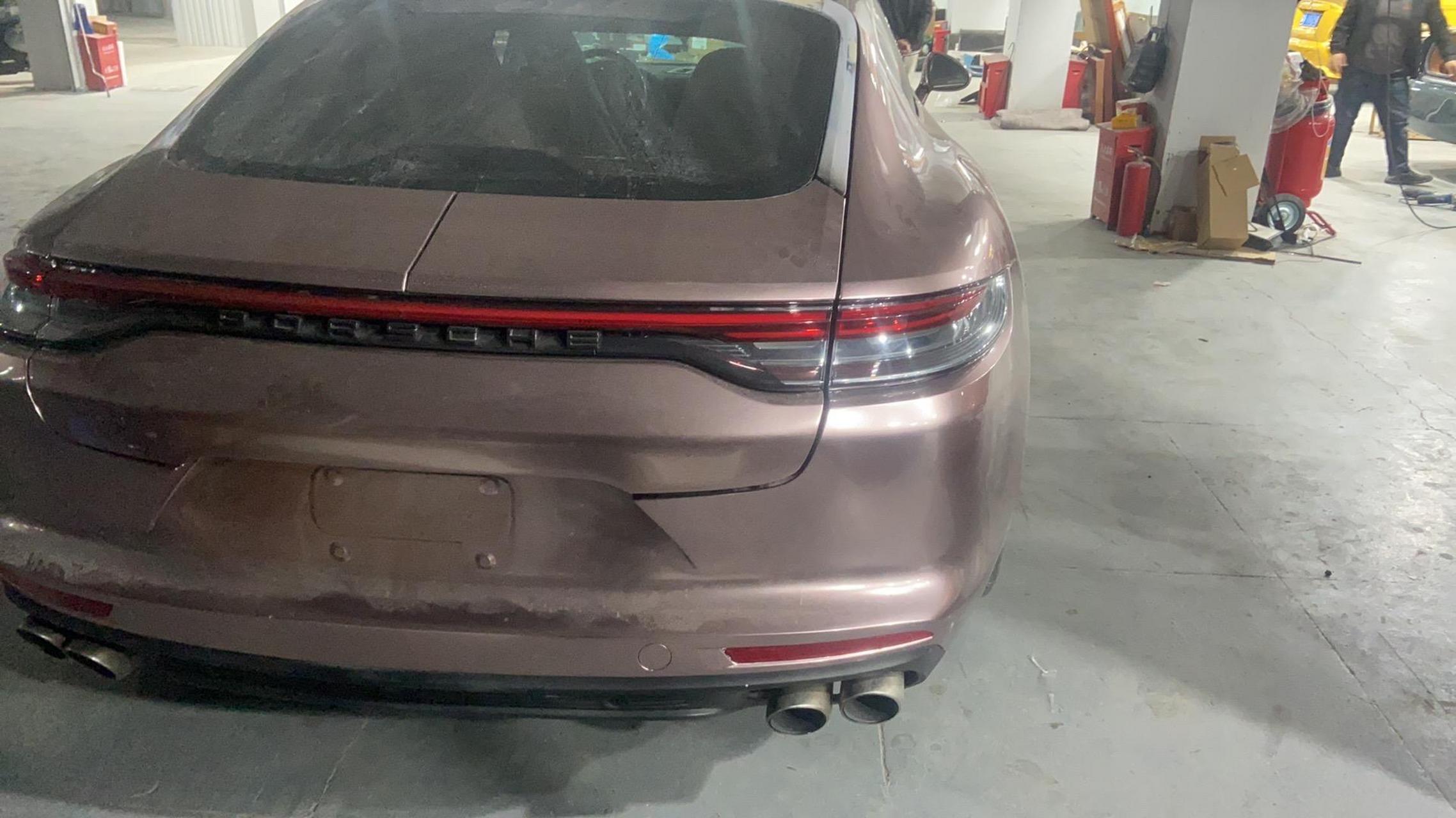 保时捷帕拉梅拉老款升级新款 无损升级尾部 新产品 不会有三角板突出