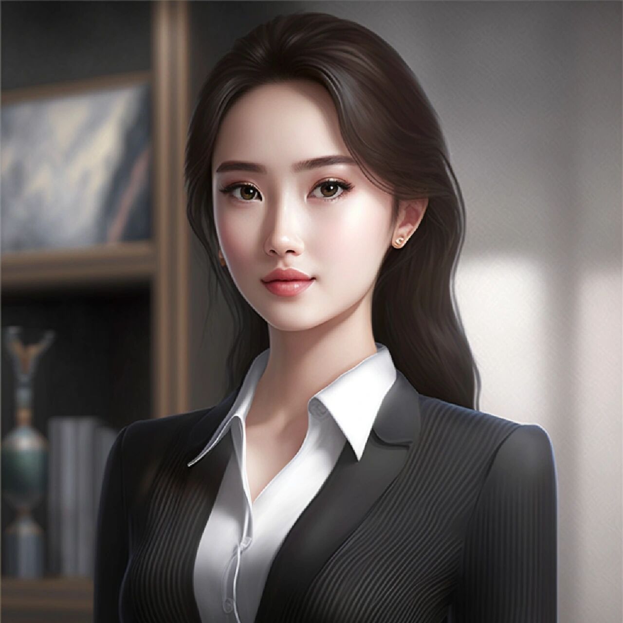 职业头像,女白领