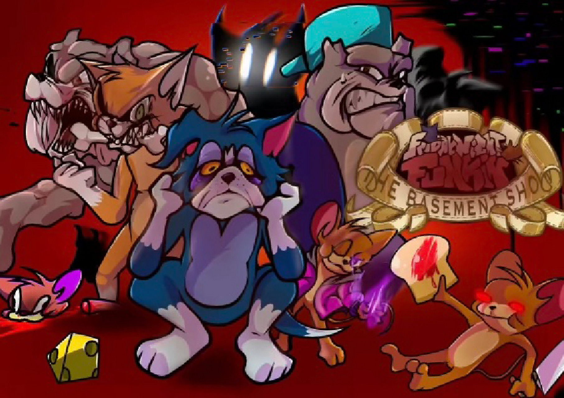 fnf猫和老鼠2.0大更新 分享一些游戏截图大家快去玩鸭!