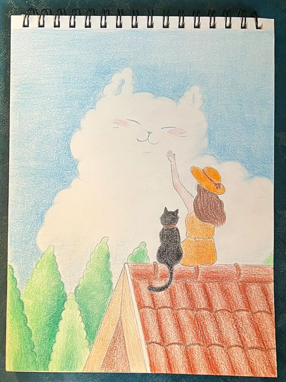 发现生活中的小美好(彩铅画.