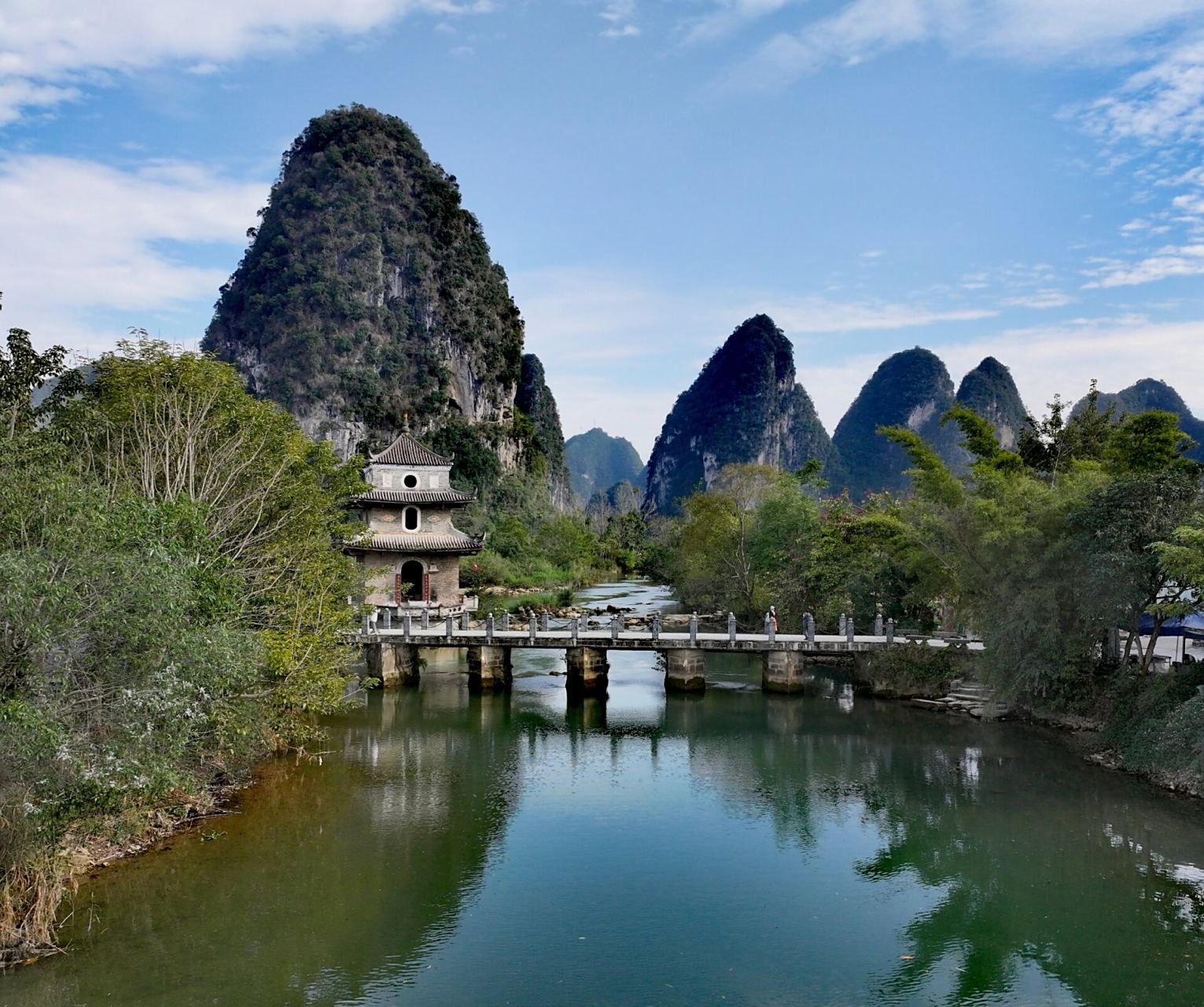 广西百色靖西德保风景