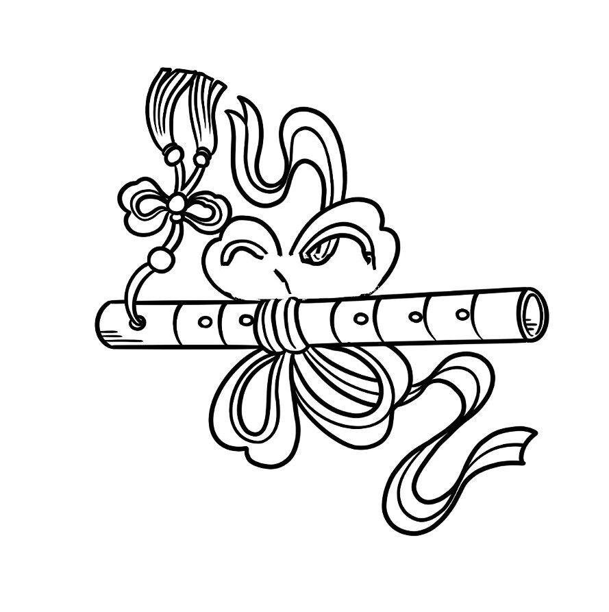 9699 八仙过海的法器 葫芦,玉板,宝剑,华盖,横笛,拐杖,芭蕉扇