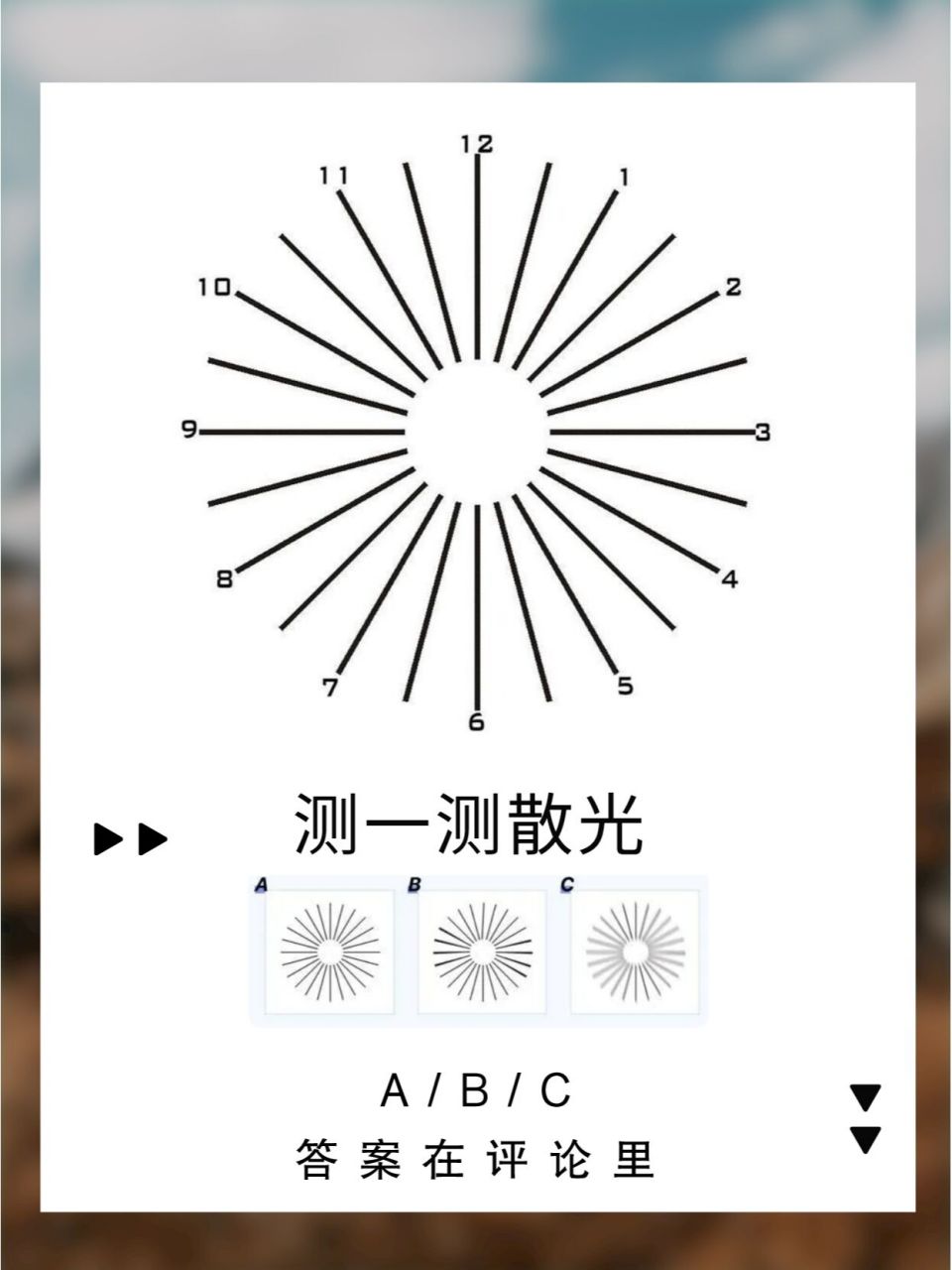小爱经常问近视的小伙伴,你近视多少度71散光多少度71很多宝可以