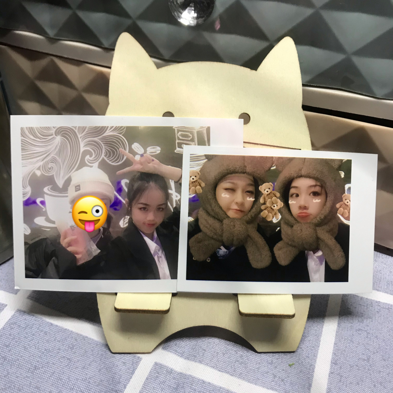 又清晰又好看,我以前经常洗四寸 一对比还是三寸的更有感觉!