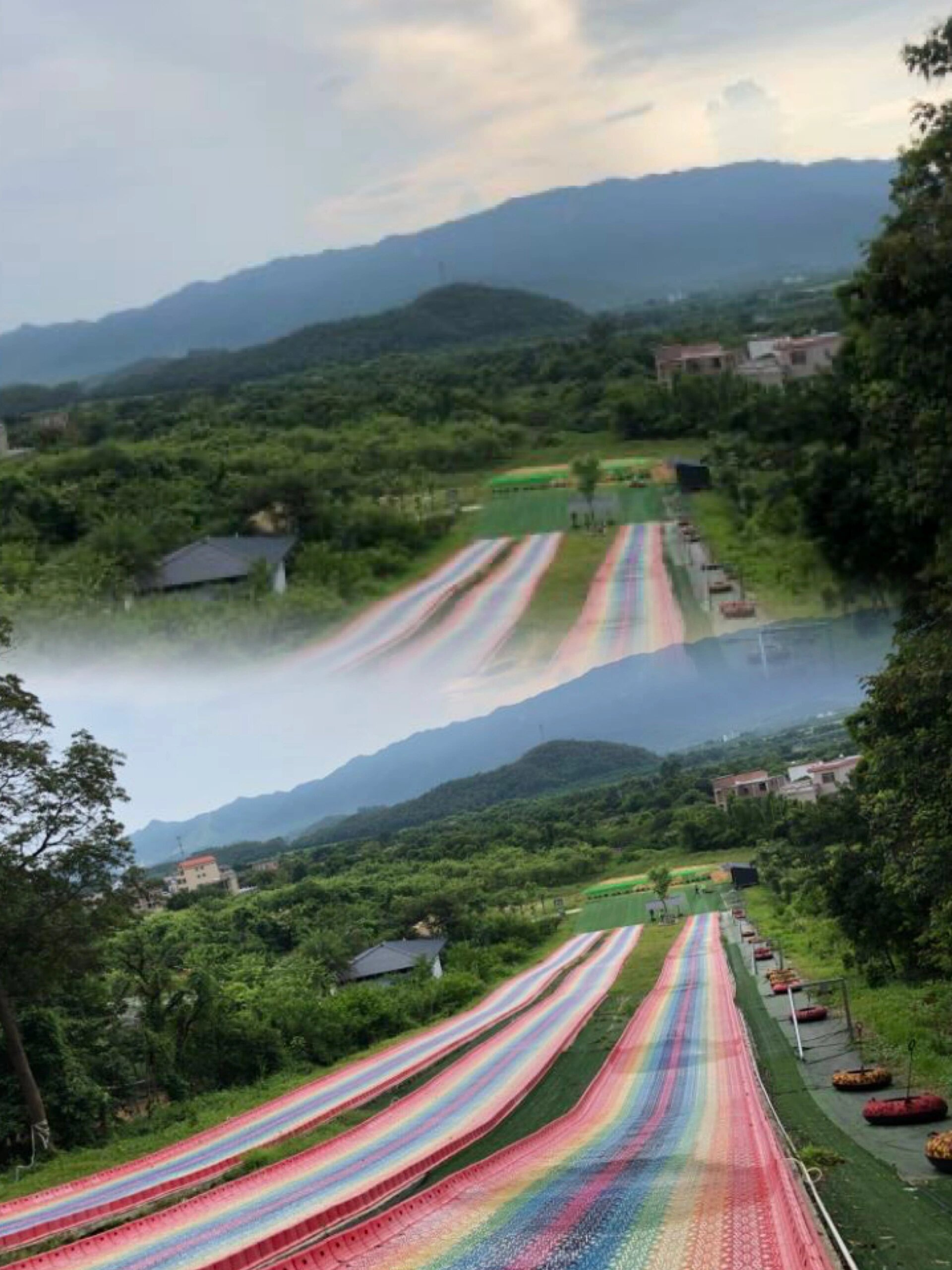 不愧是南丹山玻璃桥风景甲天下!