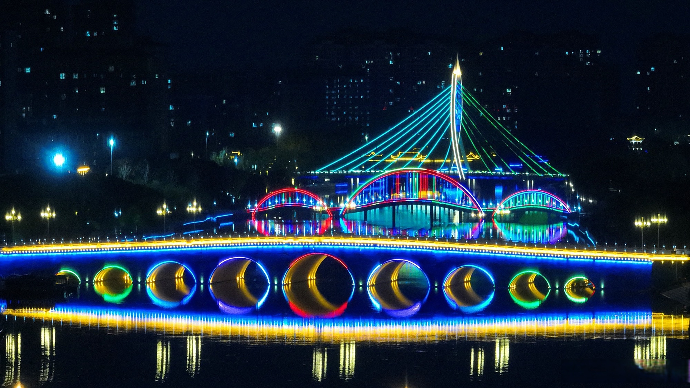 随手拍信阳# 图说|息县:"桥"见美好(息县融媒中心)#美在信阳