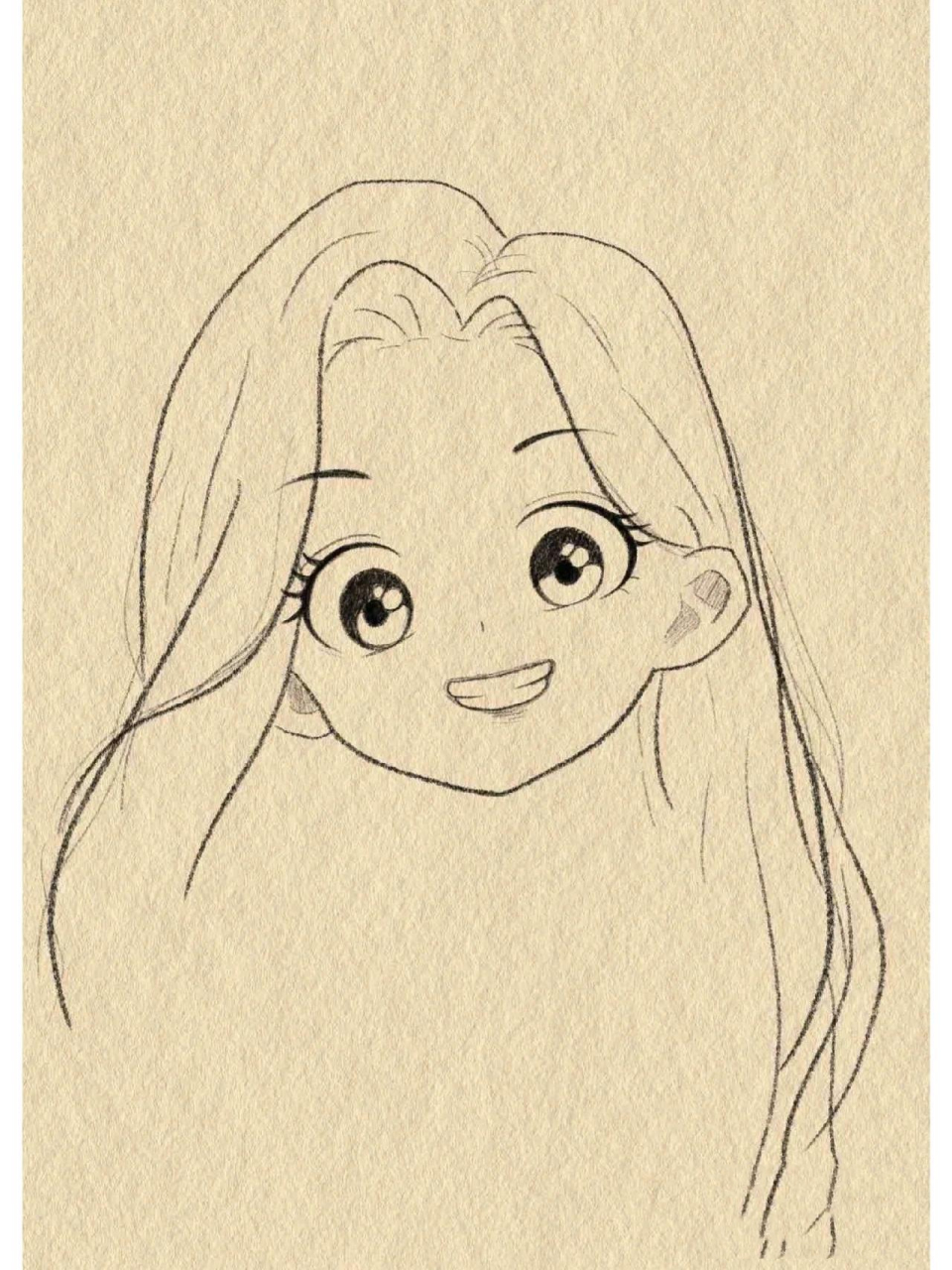 长发公主简笔画来了 长发公主简笔画来了