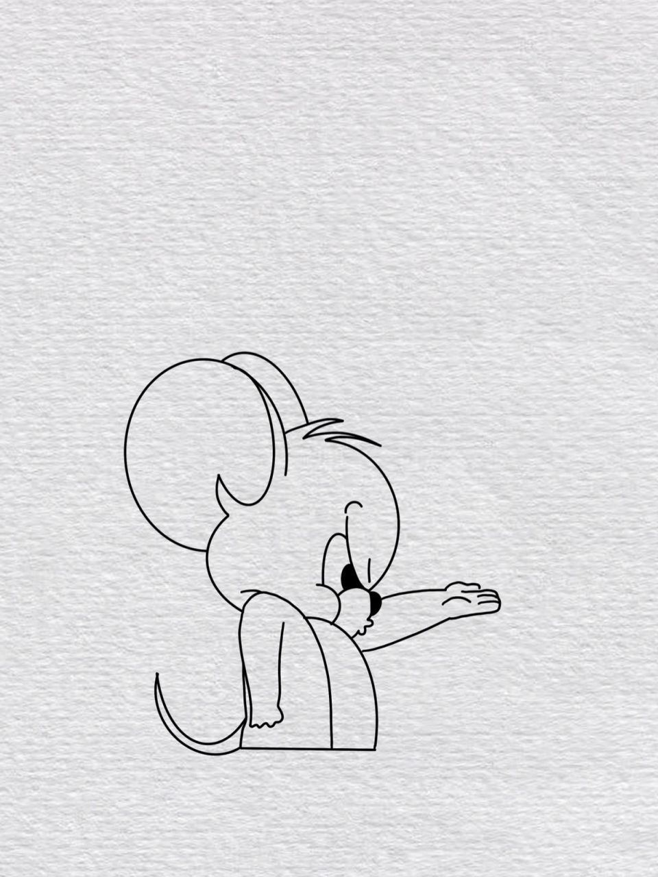 汤姆猫和杰瑞老鼠简笔画教程