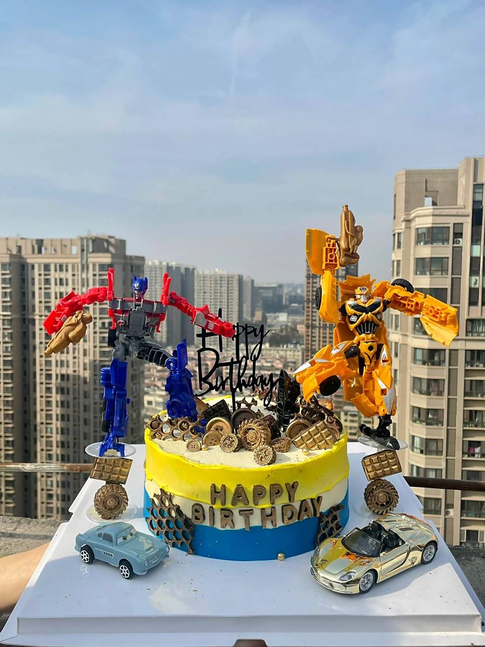 西安蛋糕|变形金刚蛋糕 |8寸