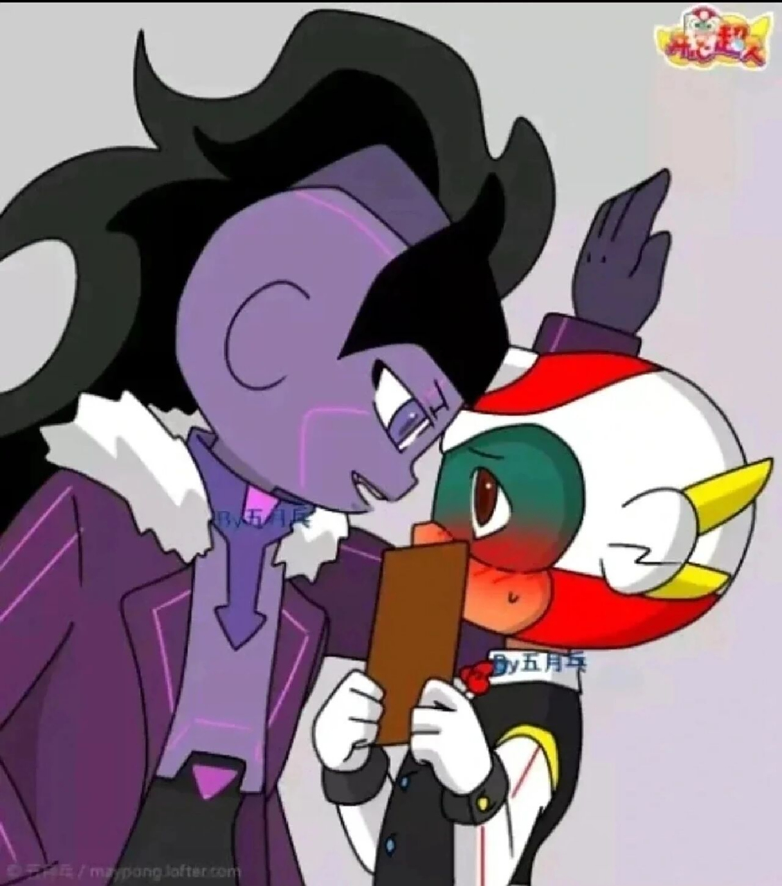 暗魔与开心超人(1) 作者:闲着没事,我来更暗开 旁白:…… 作者:我现在