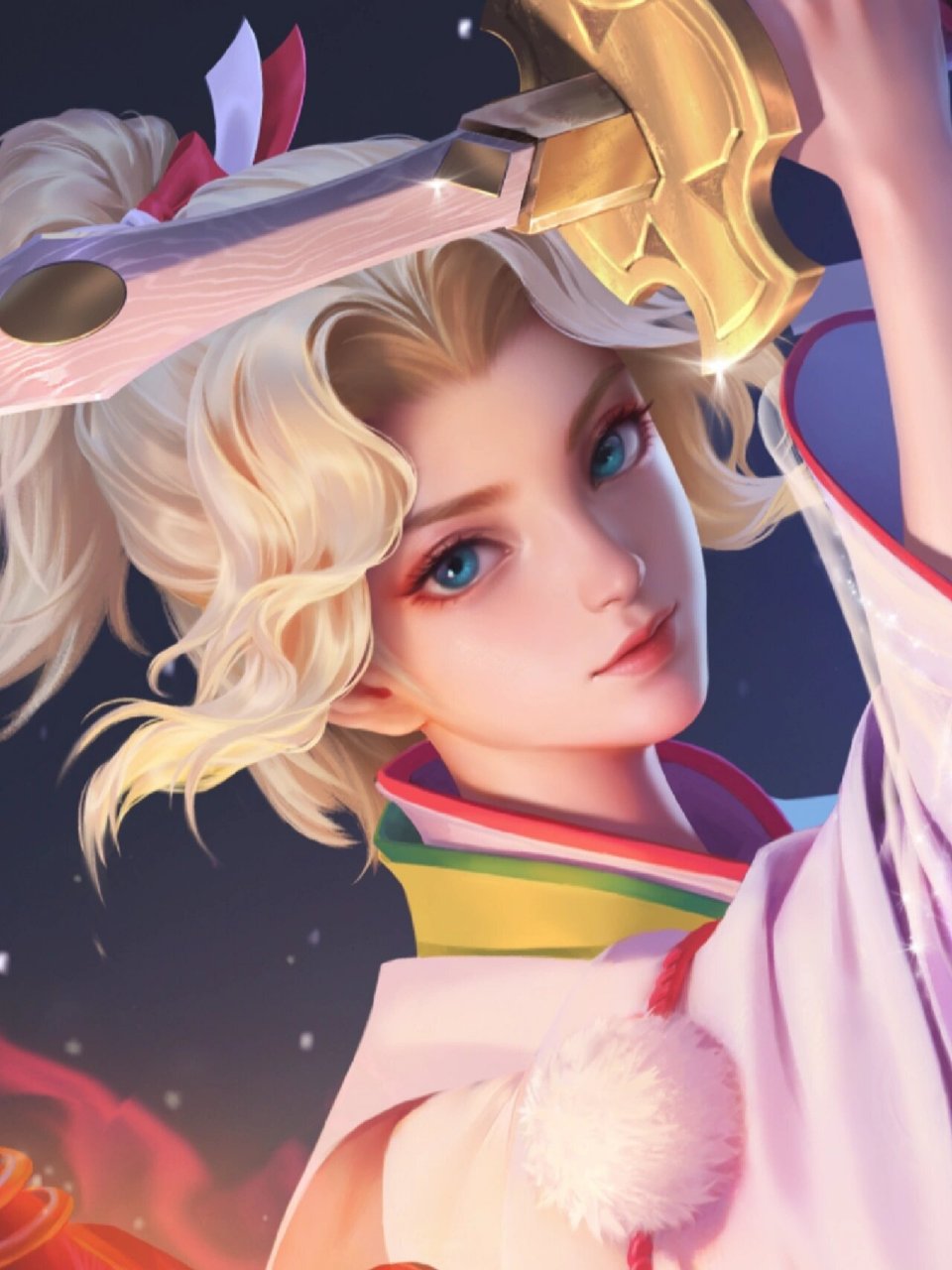 王者荣耀 夏洛特-浮生妄 高清无水印海报 少年气满满