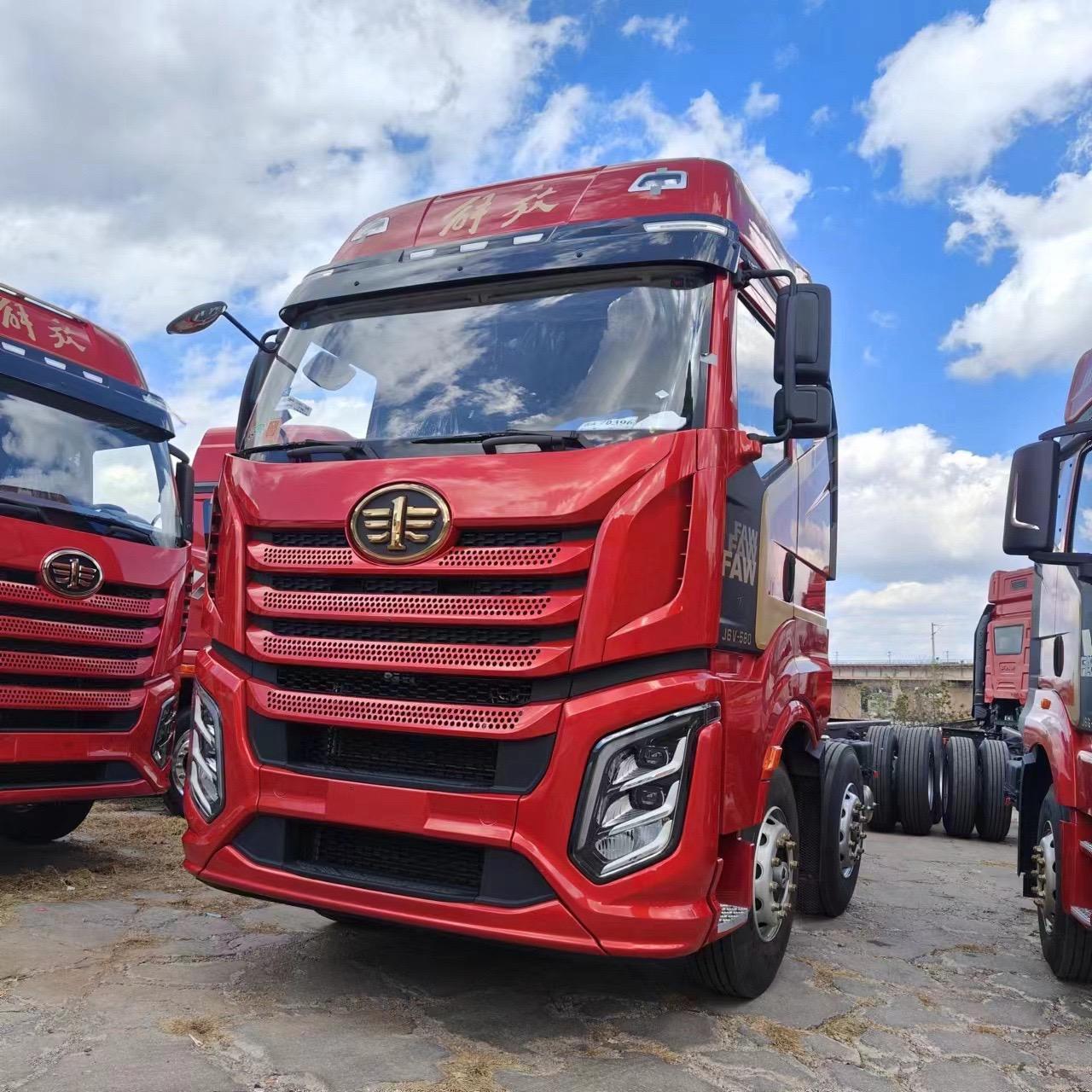 j6v-580马力四桥载货车