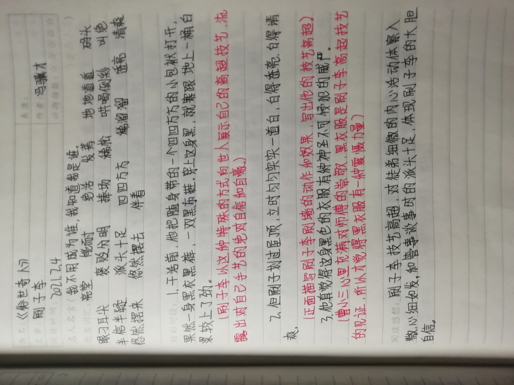 《俗世奇人》读书笔记 我来更新啦 俗世奇人 读书笔记 刷子李 读书