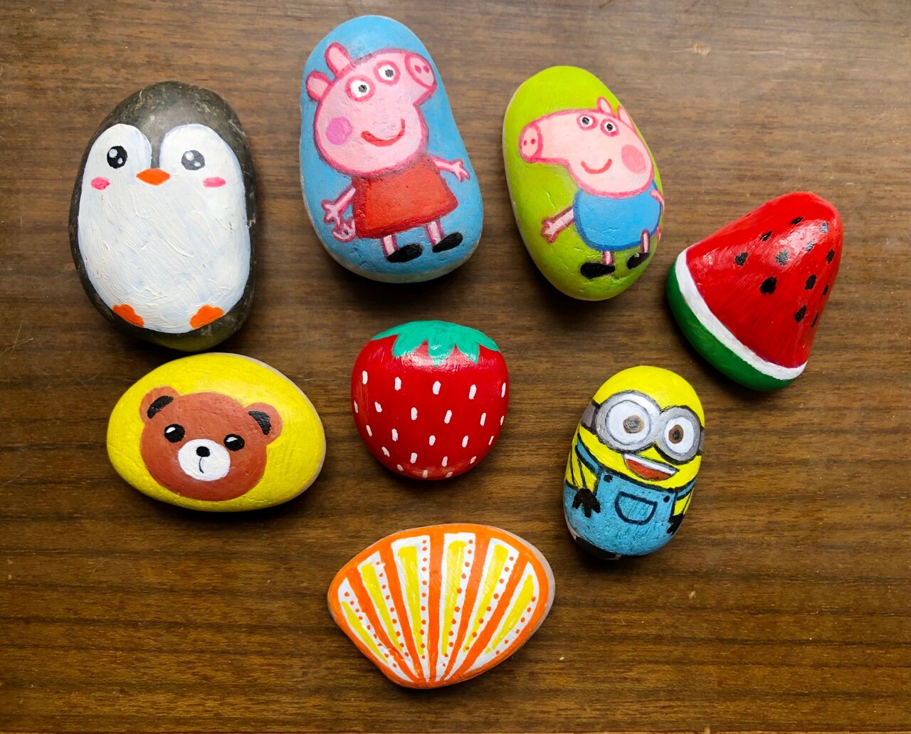 可可爱爱石头画91第二波