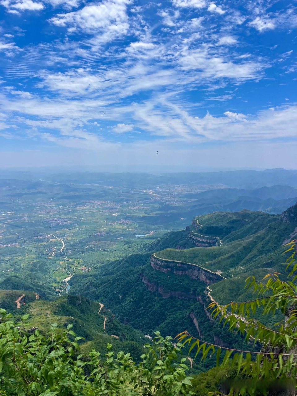 太行景色 尽览美景 山水风景实拍 风景相片 美景人文 山顶沿途的美景