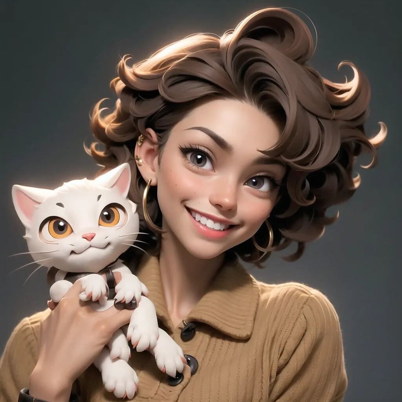 3d情侣头像|好心情愿你每天都拥有 每天好心情,元气满满