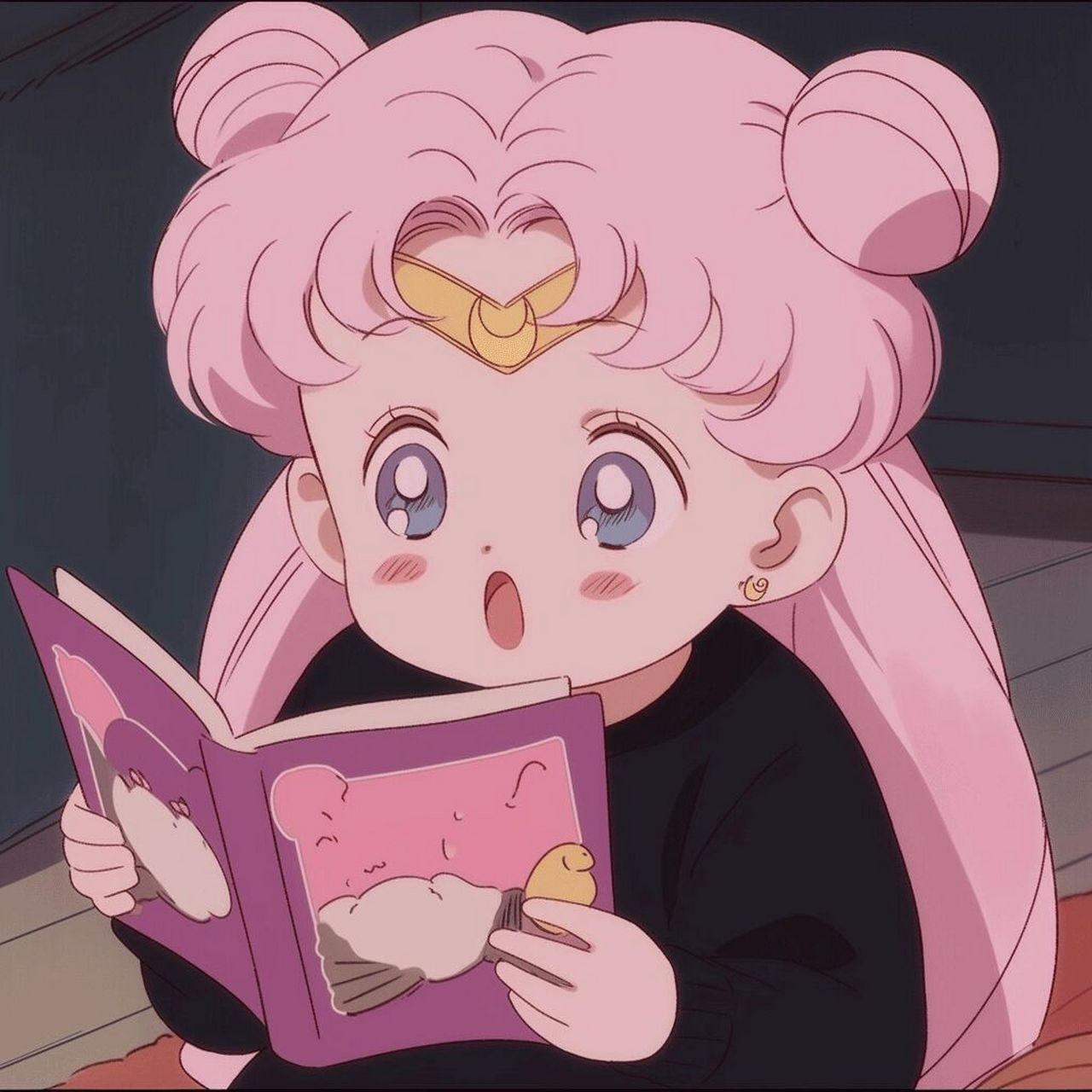 美少女战士| 女生读书头像